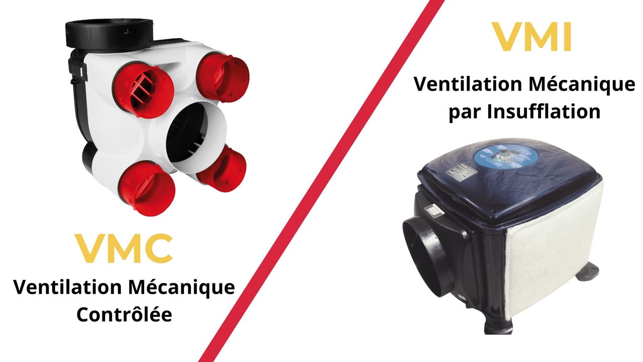 Comparatif entre la VMC et la VMI