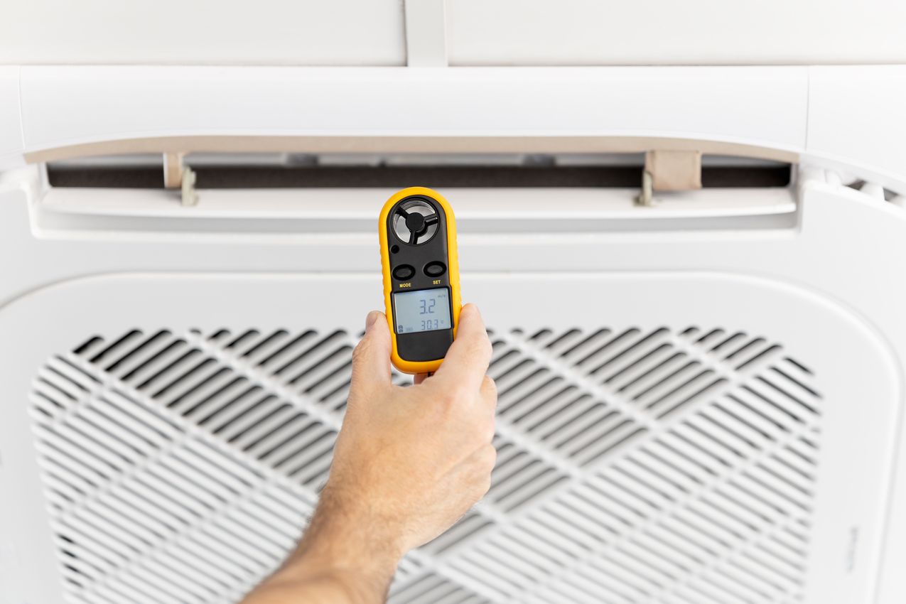 Test de ventilation VMC si elle fonctionne bien