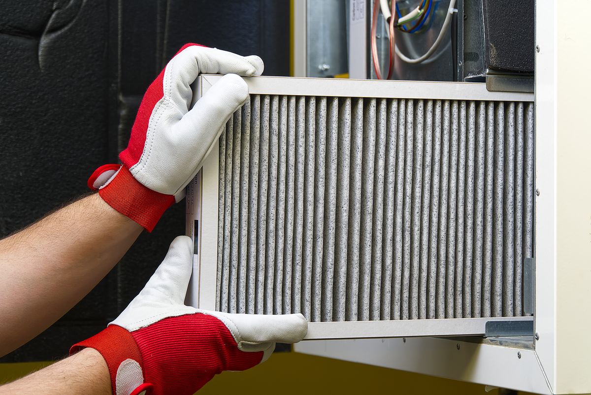 Remplacement du filtre d'une VMC double flux